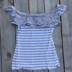 Abercrombie off shoulder size L